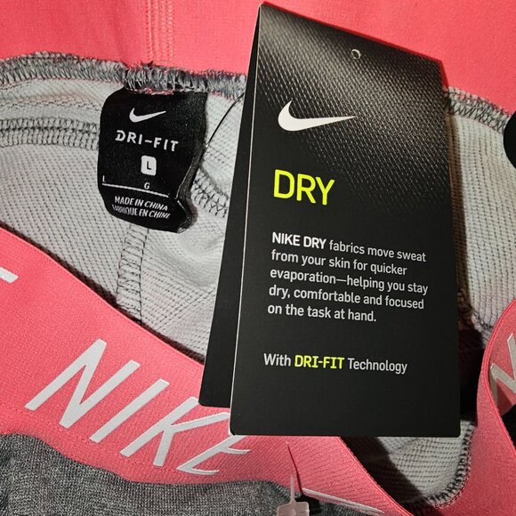 Nike Girls Dri-Fit Training Lightweight Sweats Pant Gray Joggers, Large, NWT - Picture 9 of 9